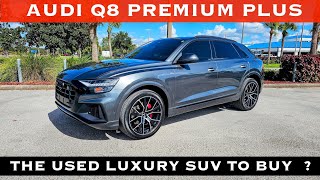 2021 Audi Q8 Premium Plus 3.0L V6 Quattro (Used) - POV Review & Test Drive - Pre-Owned Luxury SUV !