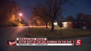 Gunman At Large In Clarksville Shooting