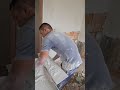 the process of painting walls is so easy #construction #painting #wall #popular #viralshorts #shorts