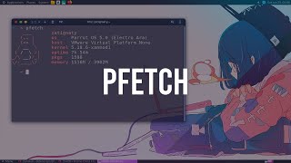 Pfetch | Minimalist Terminal Logo