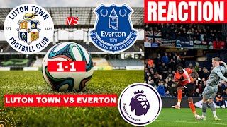 Luton Town vs Everton Live Stream Premier League Football EPL Match Score Commentary Highlights Vivo