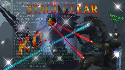 Eekbawbs Thunderfury Experience | Classic WoW