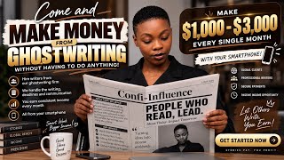Information Hire a professional ghost writer from our firm that will print you 6 - 8 figures monthly  Update