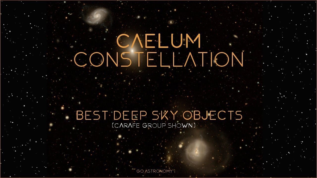 Caelum Constellation: Best Deep Sky Objects