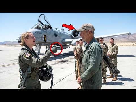 Captain Told the Janitor to Start the A-10 as a Joke —Until the Colonel Saw the Engines Thunder