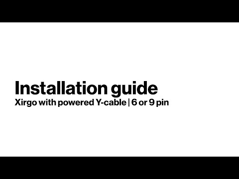 Xirgo with powered Y-Cable 6 or 9 Pin Installation Guide | Verizon Connect