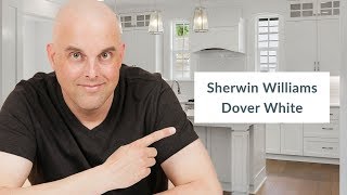 Sherwin Williams Dover White Color Review