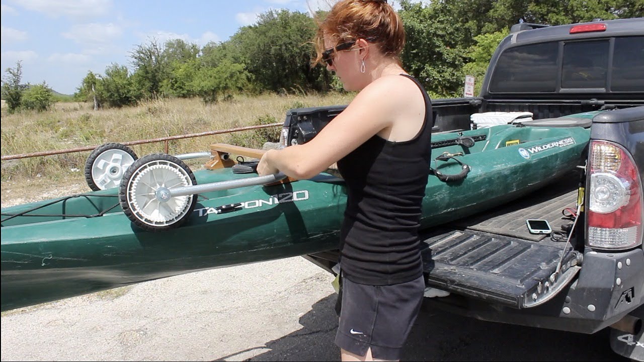 making a diy kayak dolly - youtube