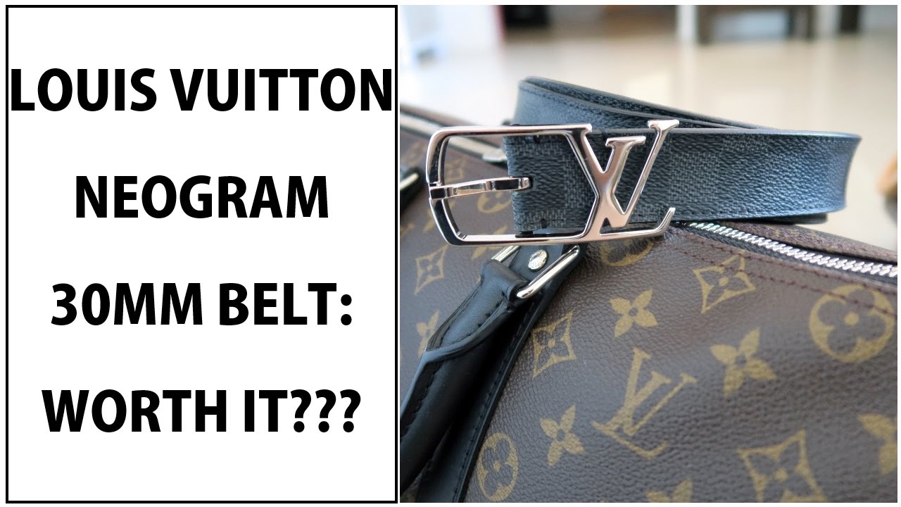 LV Neogram 30mm Men's Belt