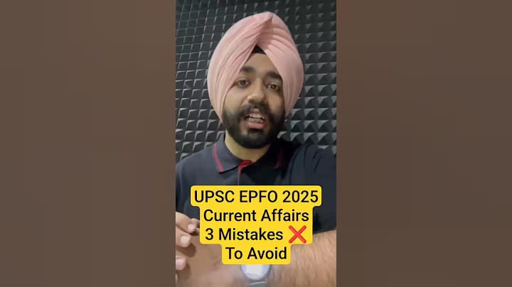 UPSC EPFO 2025 Preparation for Current Affairs | How to Prepare for UPSC EPFO Exam | EPFO Prep Tips