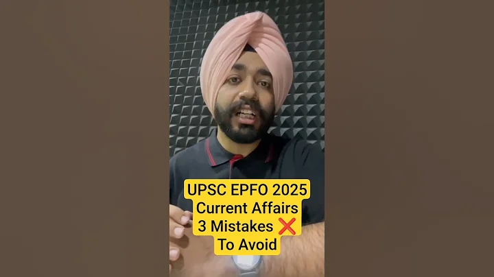 UPSC EPFO 2025 Preparation for Current Affairs | How to Prepare for UPSC EPFO Exam | EPFO Prep Tips