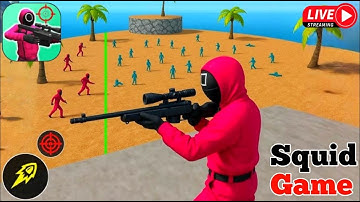 Squid Game🔥 K-Sniper Challenge 3DAndroid Gaming🔥#subwaysurfers #live #shortsfeed #shorts #viral