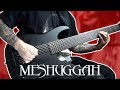 Meshuggah  bleed guitar cover  xander raymond charles