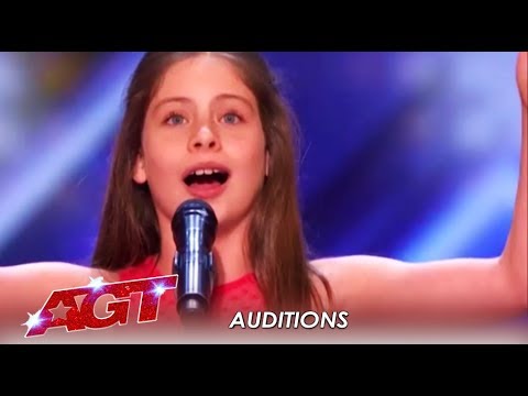 Emanne Beasha You Wont BELIEVE The Voice That Comes From Her Tiny Body  Americas Got Talent 2019