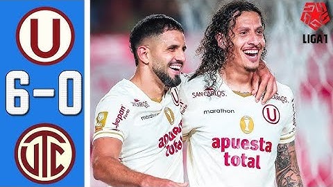 Universitario vs UTC 6-0 Resumen Y Goles COMPLETO 🔥 Liga 1 2025 HD