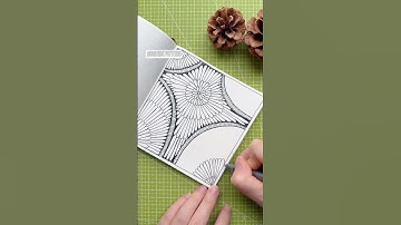 #216 Easy Zentangle patterns for beginners  #art #doodle #drawing