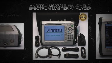 Anritsu MS2721B HandHeld Spectrum Master Analyzer w/ OPT: 20