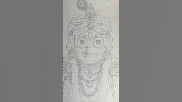 Lord Jagannath Drawing, Rath Yatra Special Drawing 🪷🙏  #shorts #jagannath #rathyatra #puri