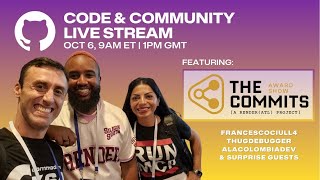 Code & Community Live Stream