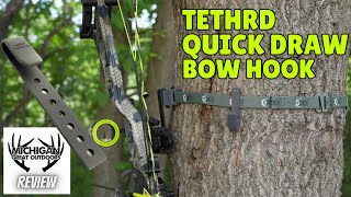 Tethrd Quick Draw Bow Hook | Best Saddle Bow Hangar