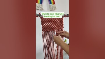 learn macrame , easy tutorials, easy knotting# viral#shorts#youtube#learn#diy#macrame#tutorial#knots