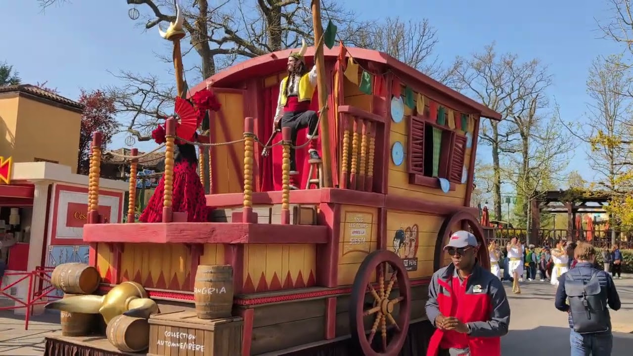 [4K] Le Défilé Gaulois (The Gallic Parade) at Parc Astérix, near Paris, April 10th 2025