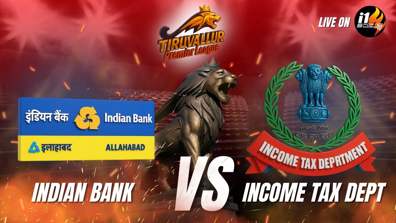 Indian Bank Edge Defending Champions Income Tax in a Rain-Kissed Thriller