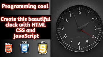 Create this Analog Clock Using Pure HTML, CSS and JavaScript | JavaScript Analog clock