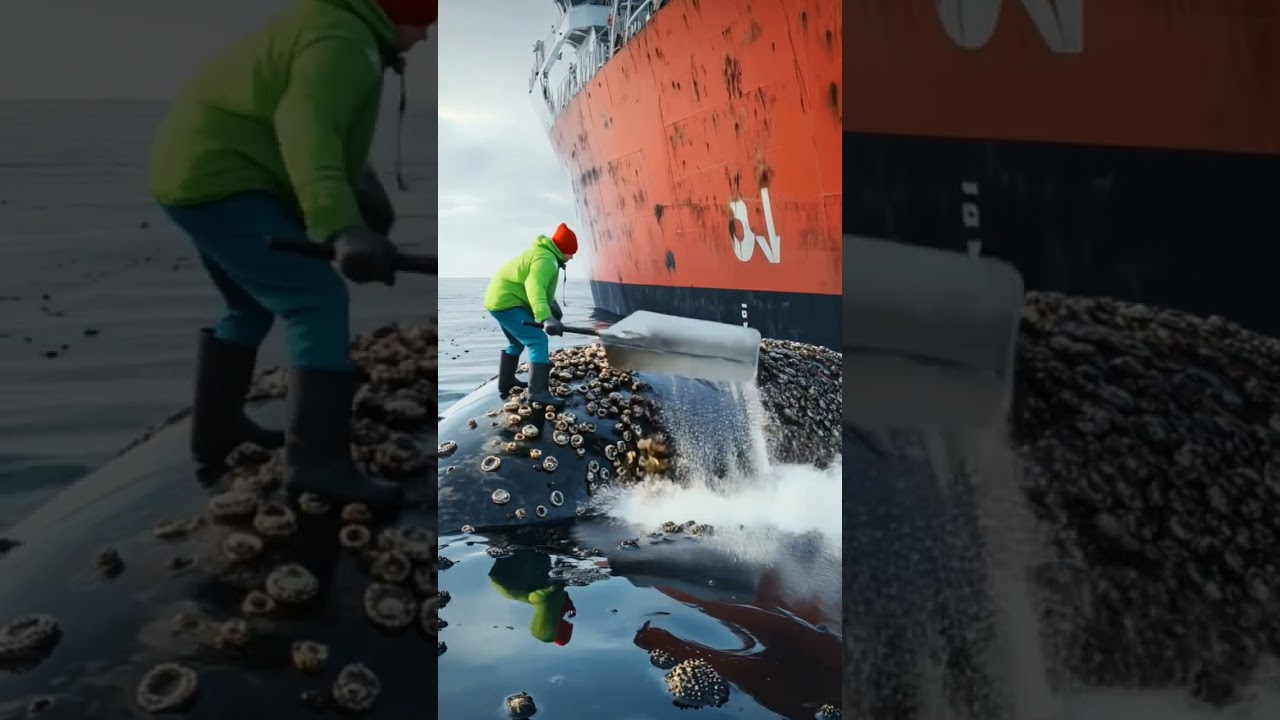 Scraping Barnacles From a Whale 