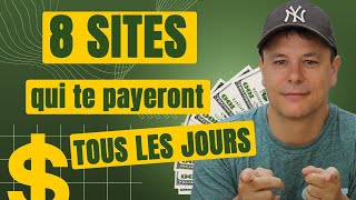 8 Sites Web pour gagner de l'argent tous les jours 💻💵