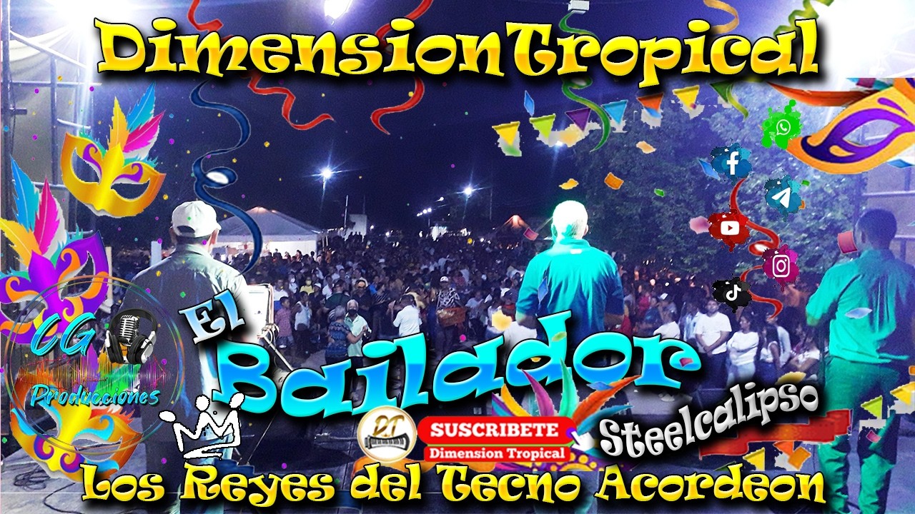 Cover Tema El Bailador Version SteelCalipso Dimension Tropical