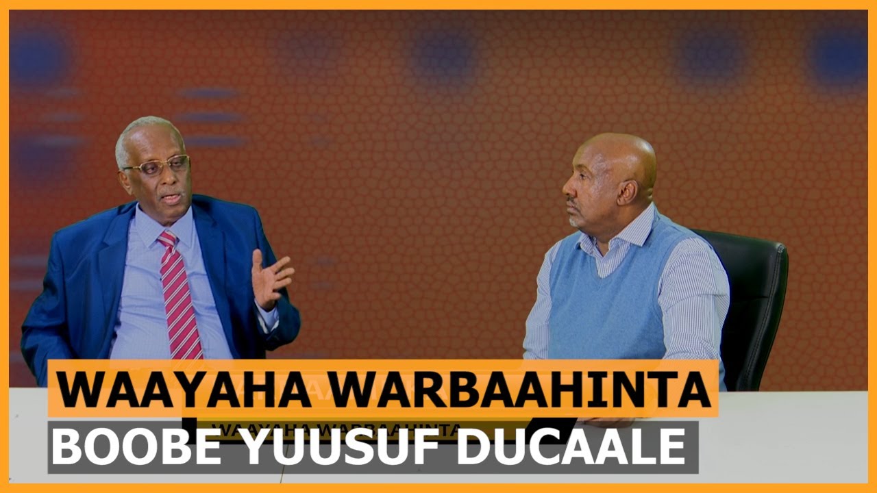 Boobe Yuusuf Ducaale iyo Waayihiisi Warbaahinta Qaybta koowaad.