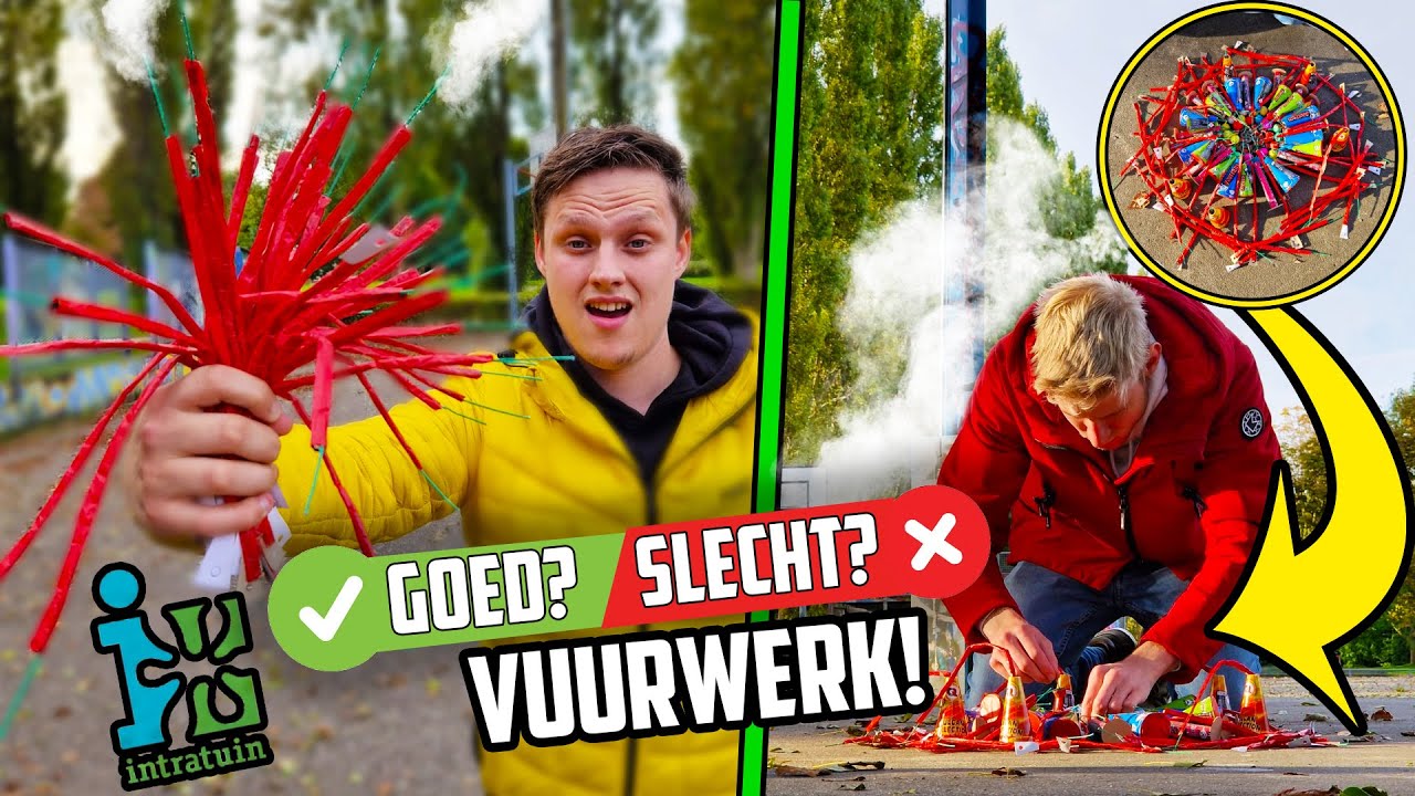VUURWERK KOPEN BIJ DE *INTRATUIN*