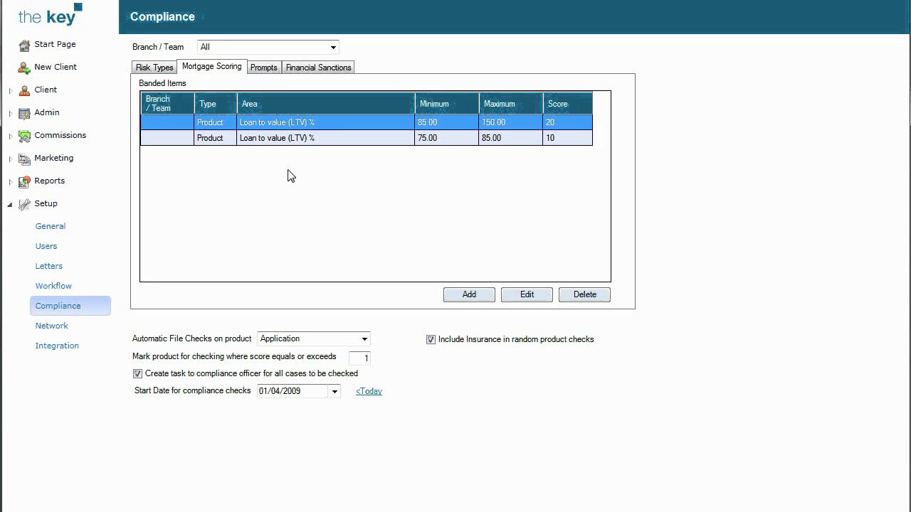 The Key Setting The Compliance Checking Criteria YouTube