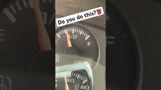 Do You Do This At The Gas ⛽️ Pumps? #Gas #Diesel #Gasstation