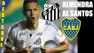 SANTOS Agustin Almendra jugador de  BOCA JUNIORS