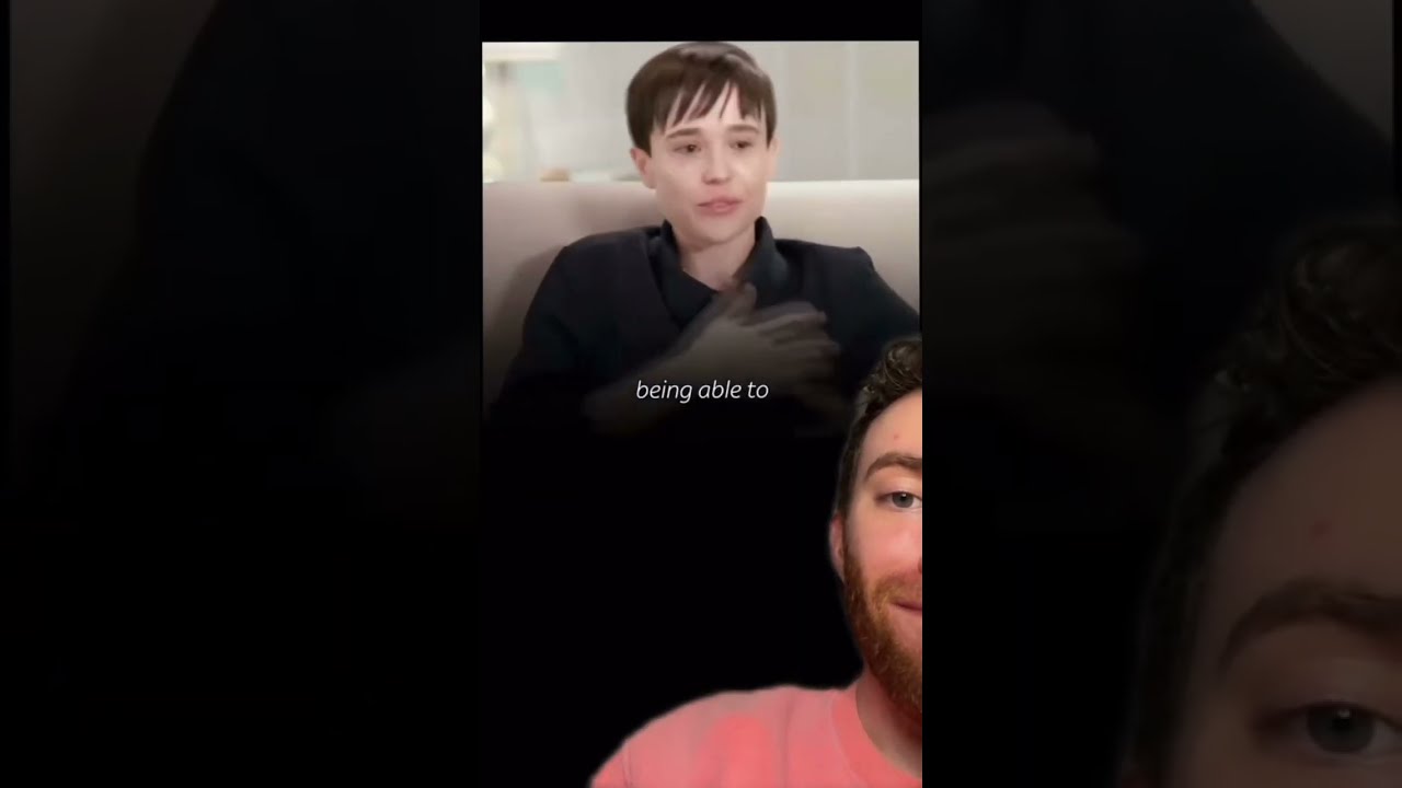  Being Able To Touch My Chest Congratulations Elliot Page Lgbtq Trans Gaynews