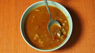 Polish army can - goulash soup - POLSKIE NAPISY
Review of Polish army can used in field kitchens - goulash soup. A bit Hungarian style, but not so tasteful and spicy. Overall a tasty soup without artificial aftertaste.
Polskie napisy !
Subscribe my Facebook page to be updated with news and upcoming videos
Facebook page: https://www.facebook.com/DeliciousMRE/
My intro/outro music :bensound.com creative commons
You are welcome to send me rations or similar food you want to be reviewed - contact me on petergryde ( at ) gmail.com
Check out my friends and other great MRE reviewers channels:
OlMate Dropbear: https://www.youtube.com/channel/UCJAFYN8ryjXlxPaLZ7VE4dw
Scotsman1984 channel: https://www.youtube.com/channel/UC21n...
The friends from Croatia: https://www.youtube.com/channel/UCPXhFK67W0PpdGJF1xx4Llw
Oldsmokey - https://www.youtube.com/channel/UCL1wSC0Ntw8KWgTM-TRHFOQ
Gundog4314 - https://www.youtube.com/user/gundog4314
Kiwi Dude - https://www.youtube.com/user/KiwiDudeMRE
Gschultz9 - https://www.youtube.com/user/gschultz9
Stickyfingaz - https://www.youtube.com/channel/UChEqR37txqYozXbbitVDd7A Polish army can - goulash soup - POLSKIE NAPISY