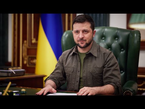 Звернення Президента України Володимира Зеленського за підсумками 21 дня війни.