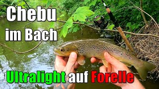 Chebu Rig im Bach | Ultralight auf Forelle | Besser als Jighaken?