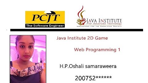 Java Script 2D Game Development