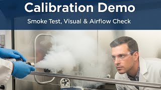 “Fume Hood Calibration Demo 🔬 | Smoke Test, Visual & Airflow Check | Lab Setup by Musk Trading KSA”