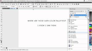 Color Palettes in Corel PHOTO-PAINT Stefan Lindblad CorelDRAW Master screenshot 1