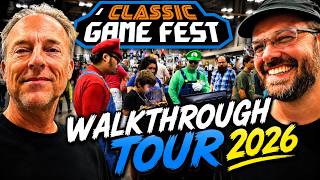 The BEST Classic Game Fest Ever! (2026) Convention Walkthrough Tour ft. Angry Video Game Nerd AVGN