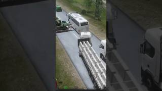 Road Accident llTruck Simulator Europe 3 #drivingsimulator #truckersofeurope3 #truck #trendingshorts screenshot 4