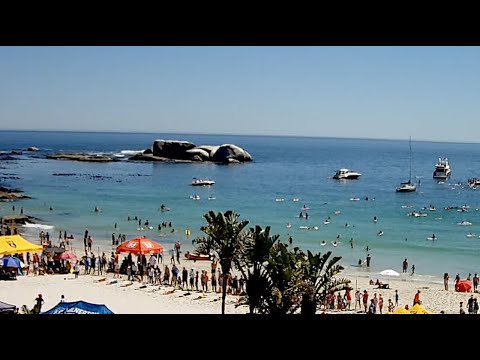 Nippers take over Clifton 4th beach on the weekend. From live stream webcam