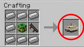 НОВЫЕ ИДЕИ ДЛЯ КРАФТОВ | КАК СКРАФТИТЬ ТАНК В MINECRAFT  БЕЗ МОДОВ(100 репостов этой записи - ссылка на команду: https://vk.com/skreepergroup?w=wall-114333484_1047 ☆ Дешёвая реклама: https://vk.com/topic-1143334..., 2016-03-08T16:00:01.000Z)