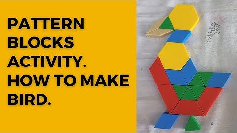 ATTRIBUTE PATTERN BLOCKS ACTIVITY. #tlm