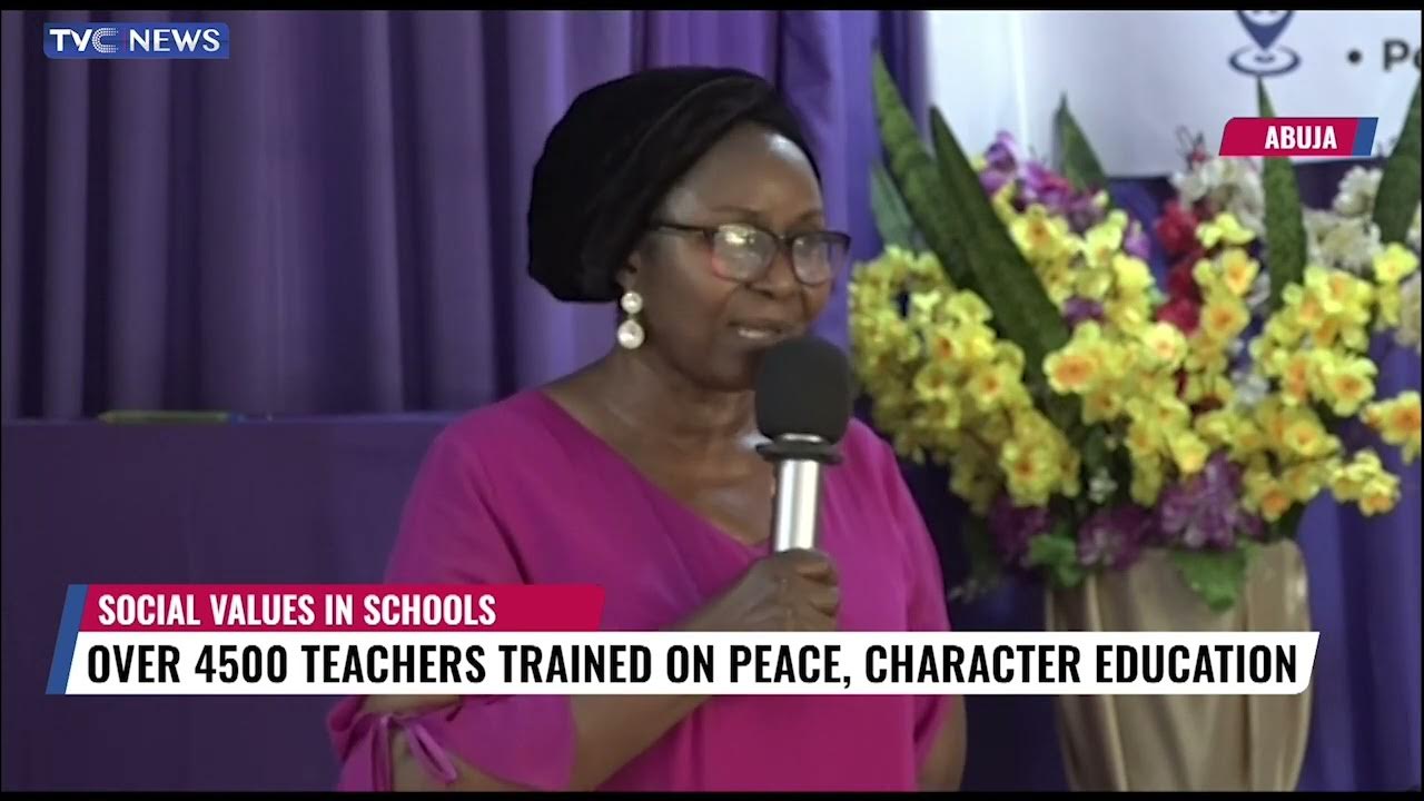 Over 4500 Teachers Trained On Peace, Character Education