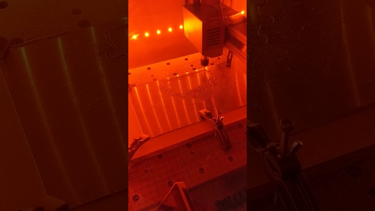 Snapmaker 2 A350 can mill aluminium but it's SO LONG and SO LOUD consider it can't. Poor CNC overall